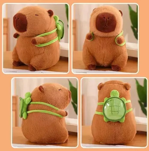 Capibara Peluche mochila